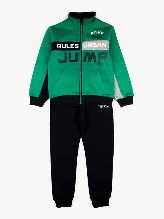 Picture of BJ083-EXTRA THICK THERMAL TRACKSUIT-FLEECY INSIDE